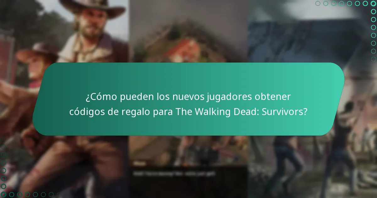 ¿Cómo canjear códigos de regalo en The Walking Dead: Survivors?