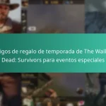 Códigos de regalo de temporada de The Walking Dead: Survivors para eventos especiales